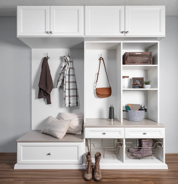 Storage solutions for Mudrooms