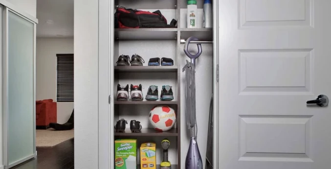 custom organised utility room