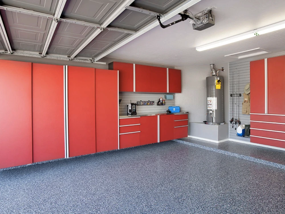 Wall closets installed