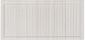 Reeded Slim Drawer Front in Artic finish