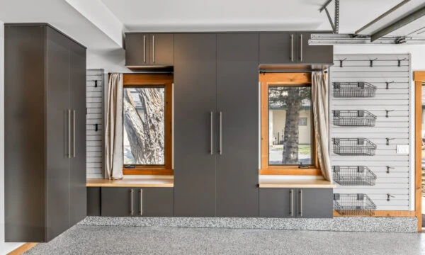 Complete Garage Remodel with Custom Cabinet Installation