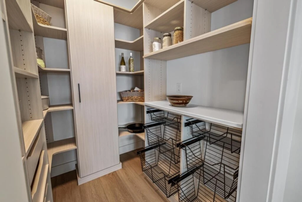 Add counter space to your pantry