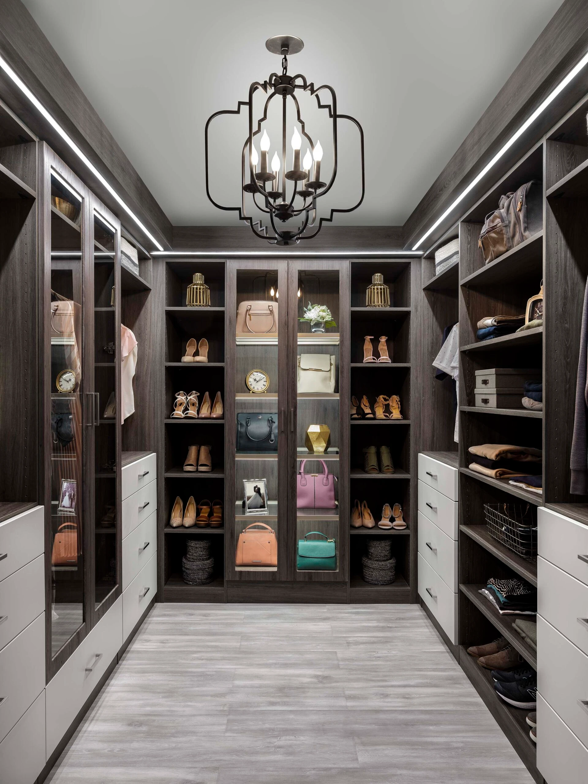 Ash and Vintage Modern Closet