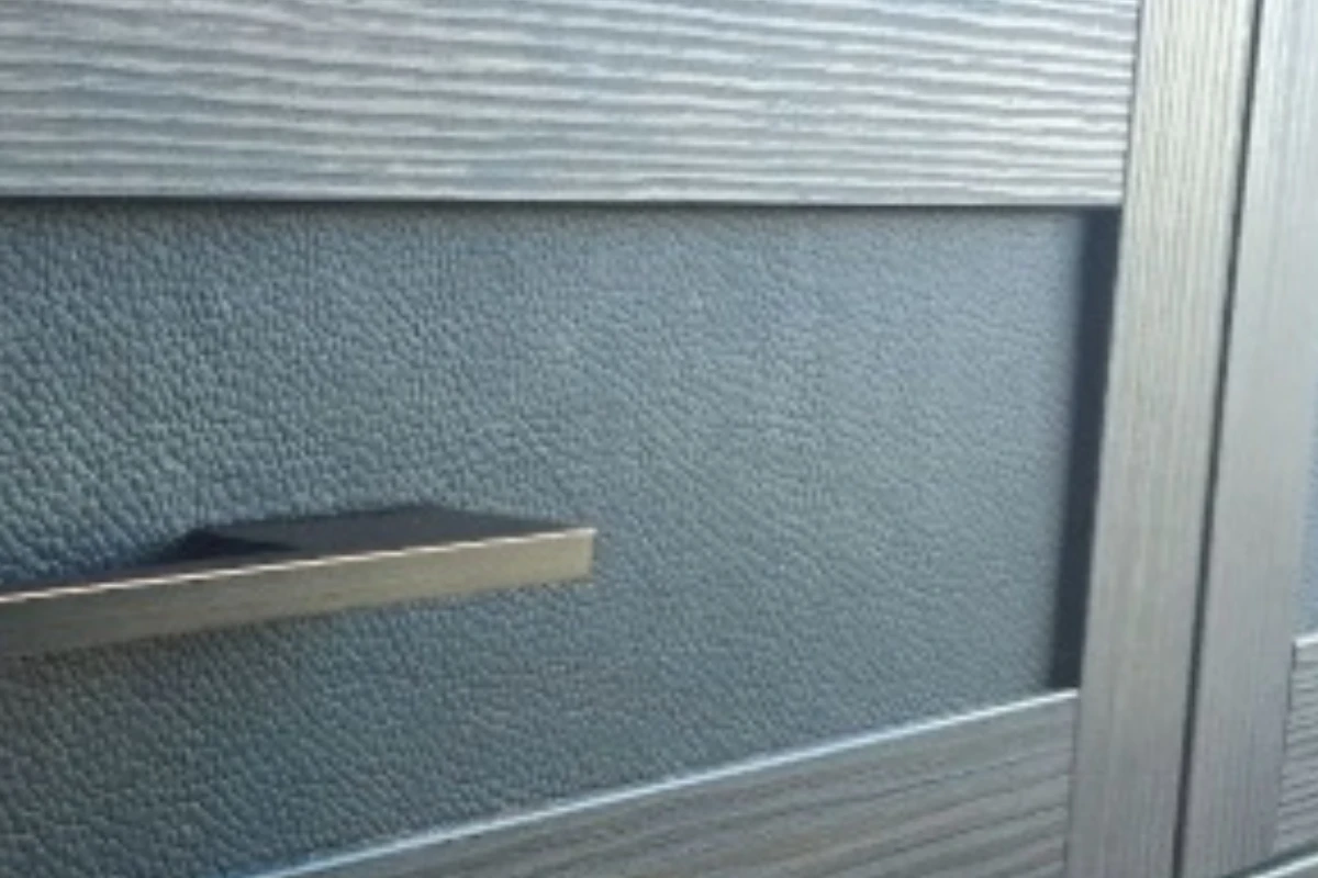 Leather Drawer Fronts