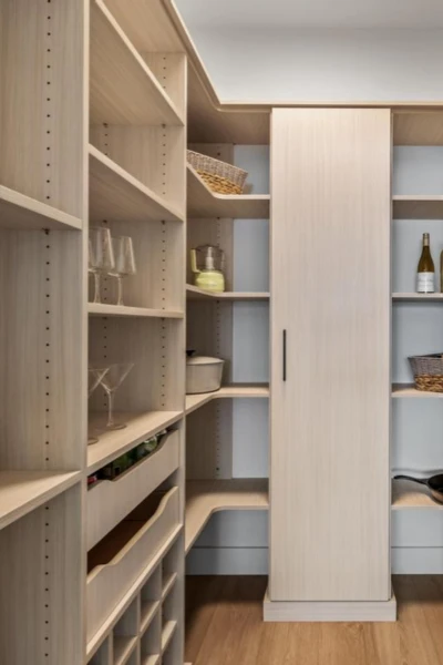 Adjustable shelves for flexibility over time