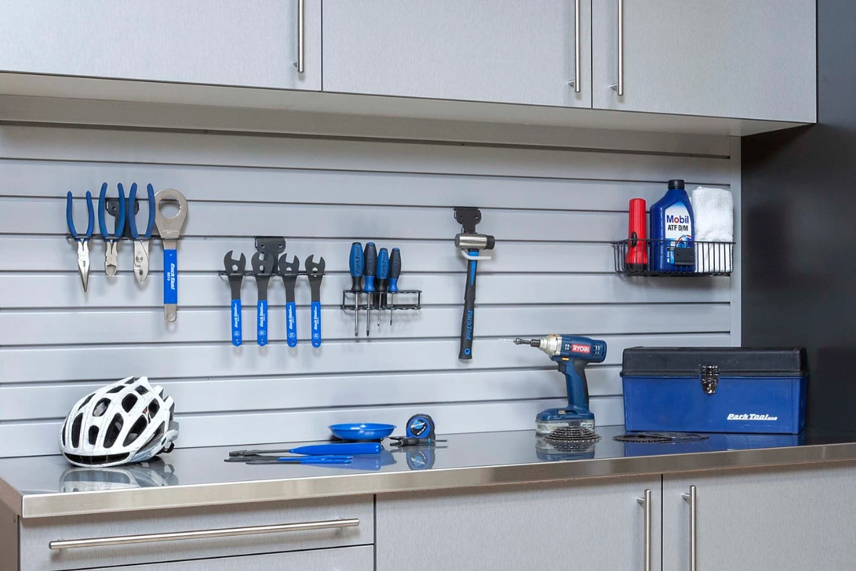 Slatwall Workbench Tool Storage