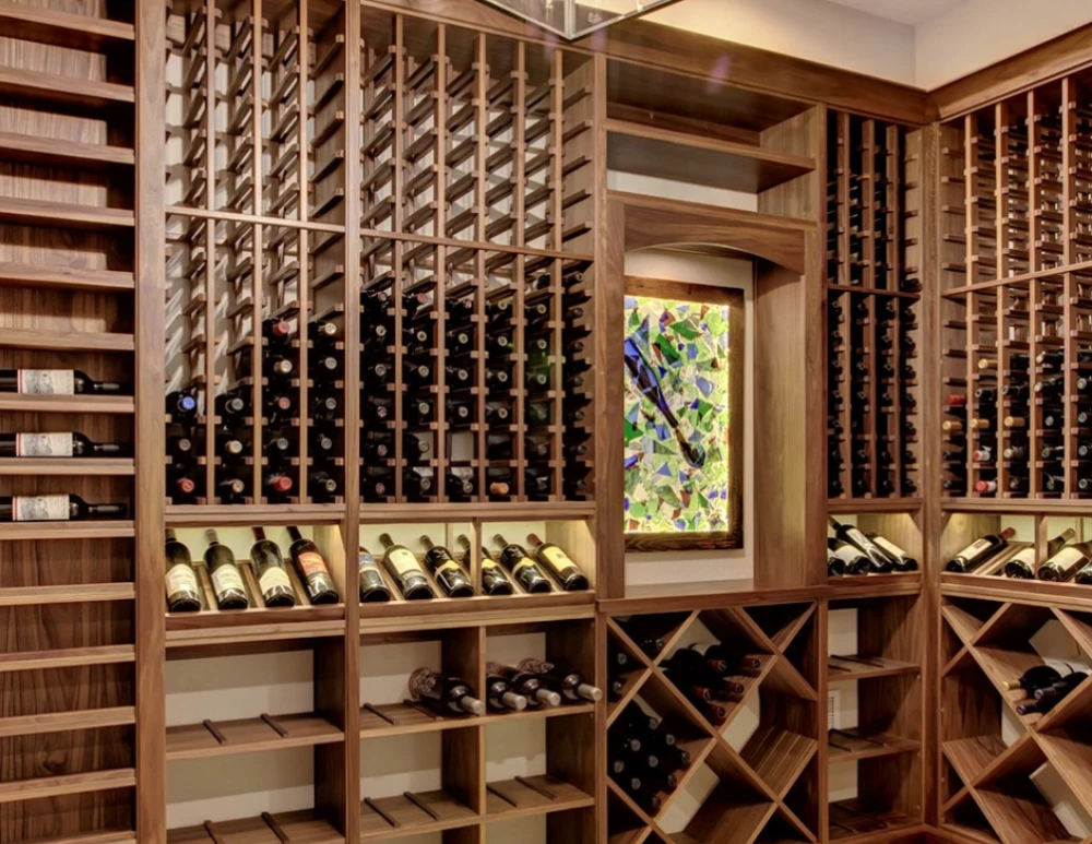 Traditional Custom Wine Cellar