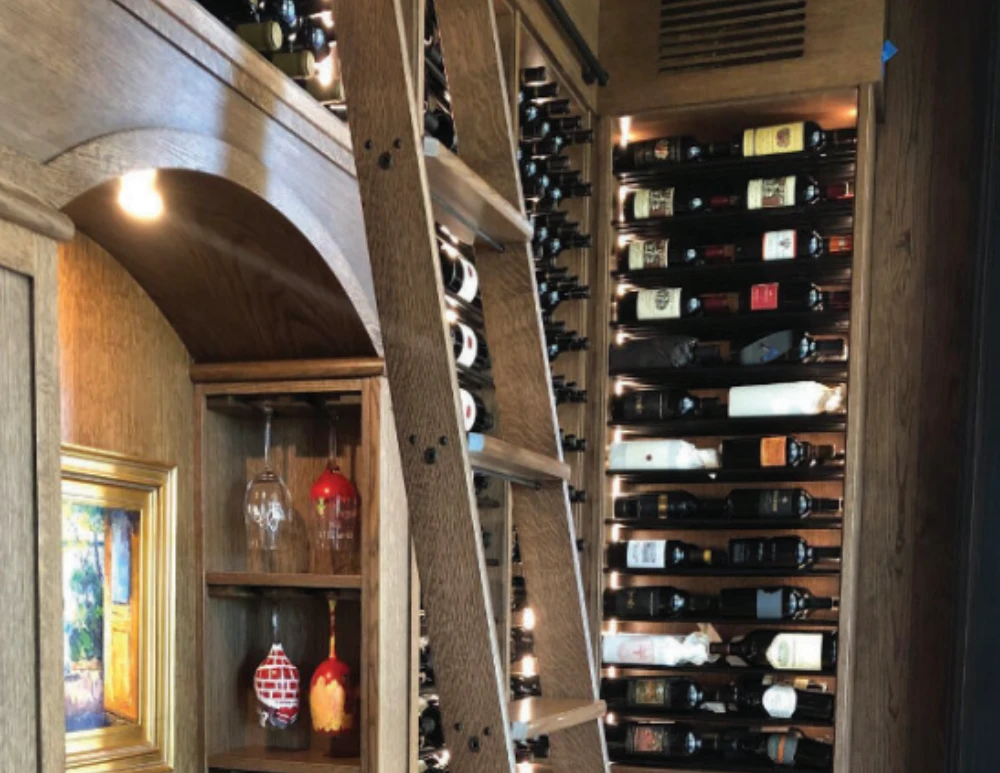 Traditional Custom Wine Cellar3
