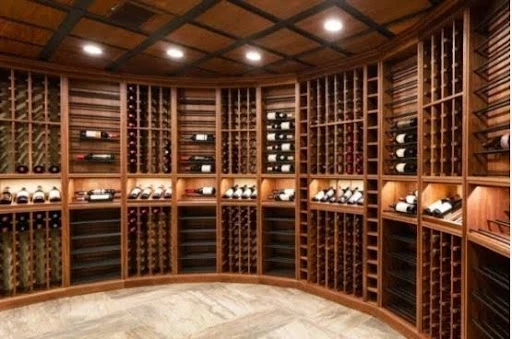 custom wine cellar